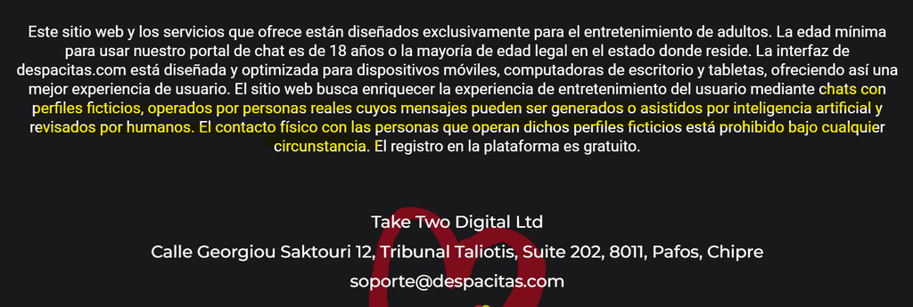 mensajes falsos despacitas