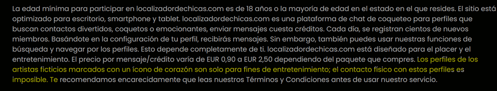 Cómo funciona Localizador de Chicas