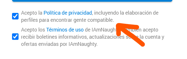 Cómo funciona IAmNaughty
